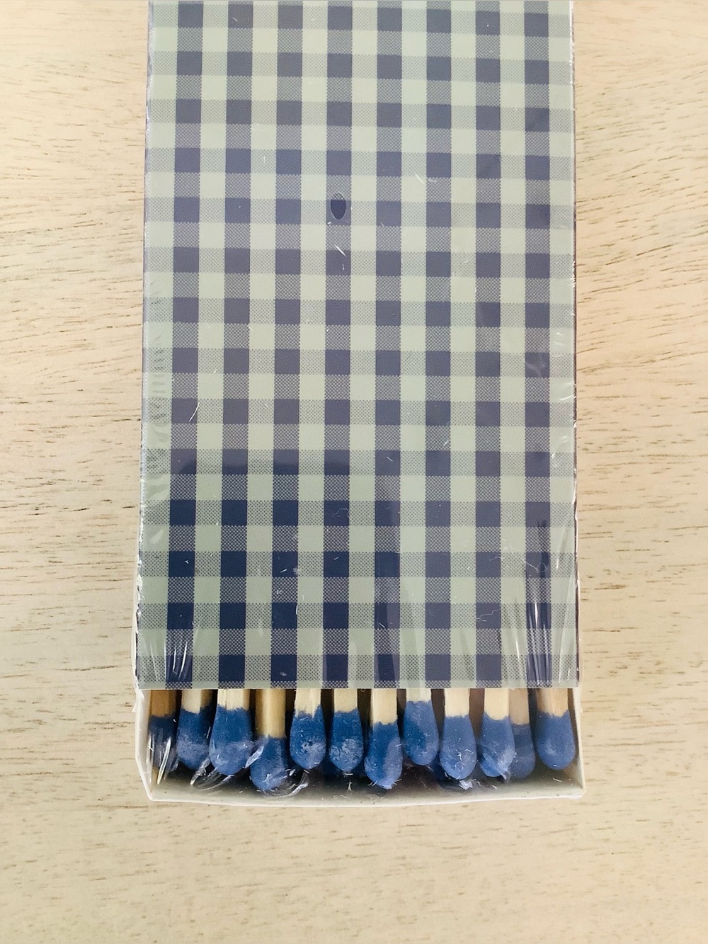 Hearth & Hand Magnolia 40ct Gingham 11” Safety Matches